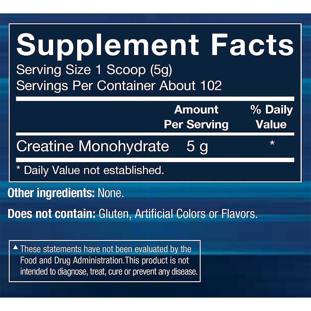 BODYTECH Creatine Monohydrate poudre micronisee melange rapide sans gout