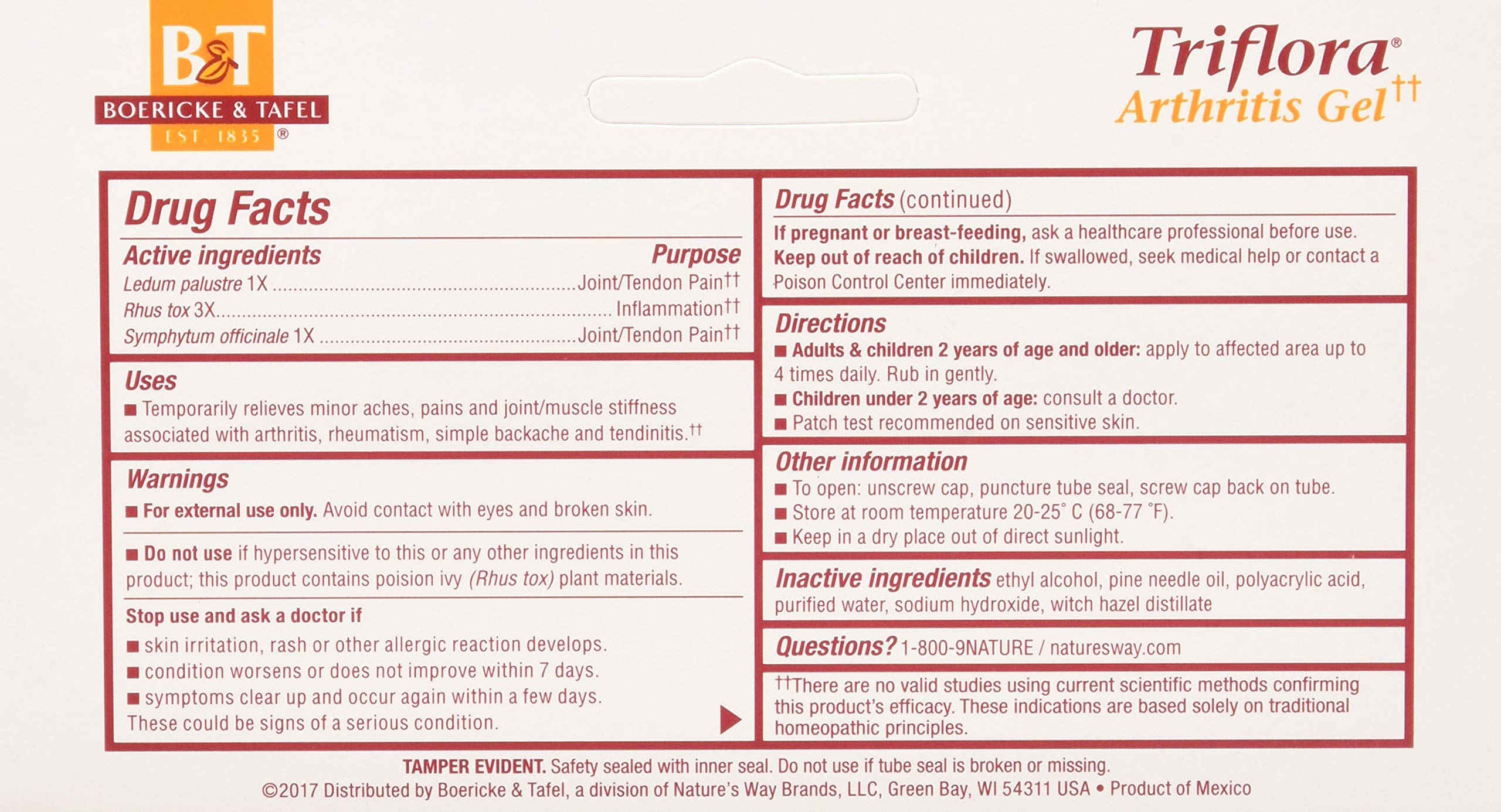 Application du gel Triflora sur articulation douloureuse pour absorption rapide et non gras.