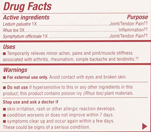 Triflora Gel: trois actifs homéopathiques ciblant temporairement douleur et inflammation.