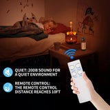 BOHOFAM Diffuseur, brume silencieuse pour une atmosphère tranquille.