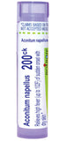 Boiron Aconitum Napellus 200CK – granules dans tube de distribution, pratique et prêt à l'emploi