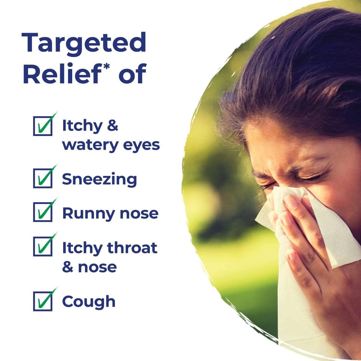 Boiron AllergyCalm: emballage comprenant quatre boîtes, solution pratique pour l'année entière.