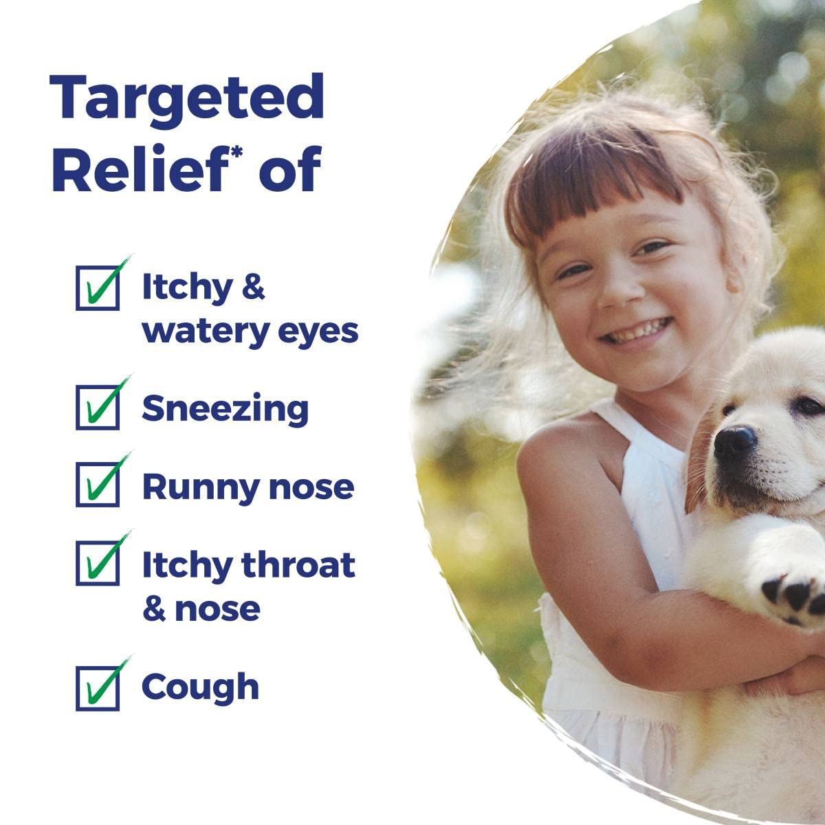 Enfant utilisant AllergyCalm Kids en déplacement
