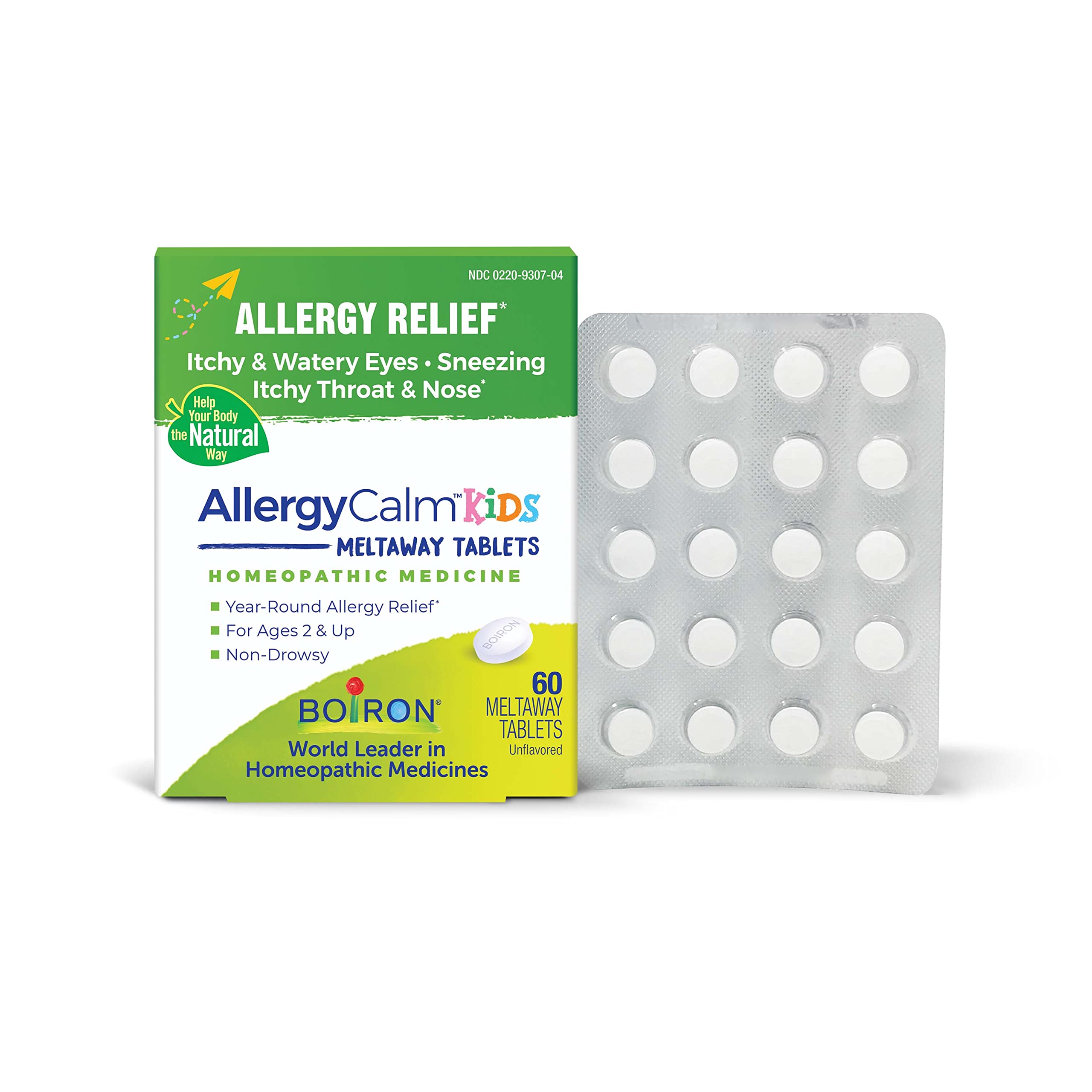 Boiron AllergyCalm Kids granules fondent sous la langue pour une prise discrète
