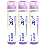 Boiron Arnica Montana 200Ck, pellets dissolvants rapides pour douleurs musculaires potentielles