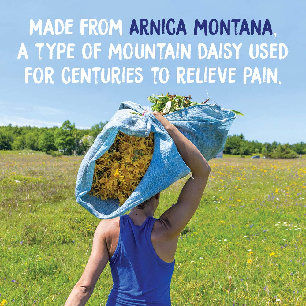 Boiron Arnica Montana 30C - soulagement potentiel de la douleur musculaire après effort.