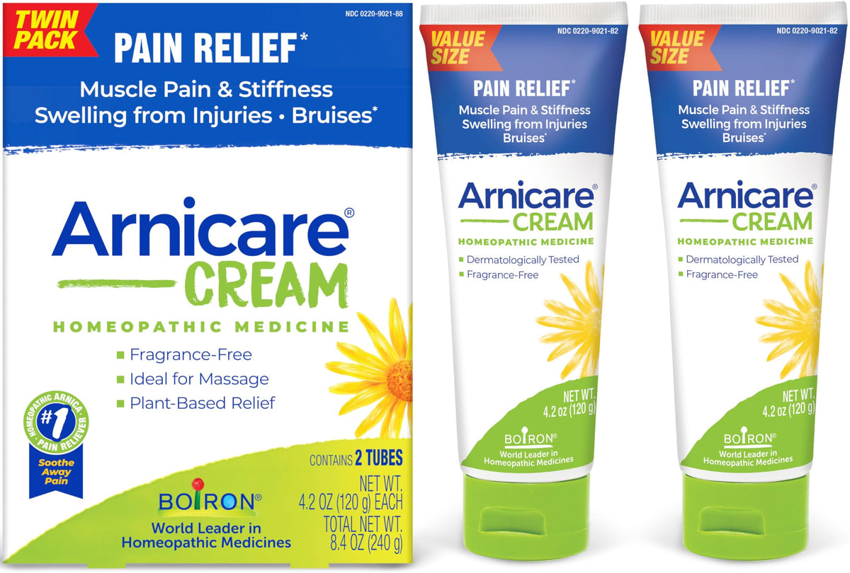 Boiron Arnicare Crème non grasse, soulagement des douleurs musculaires après l’effort.