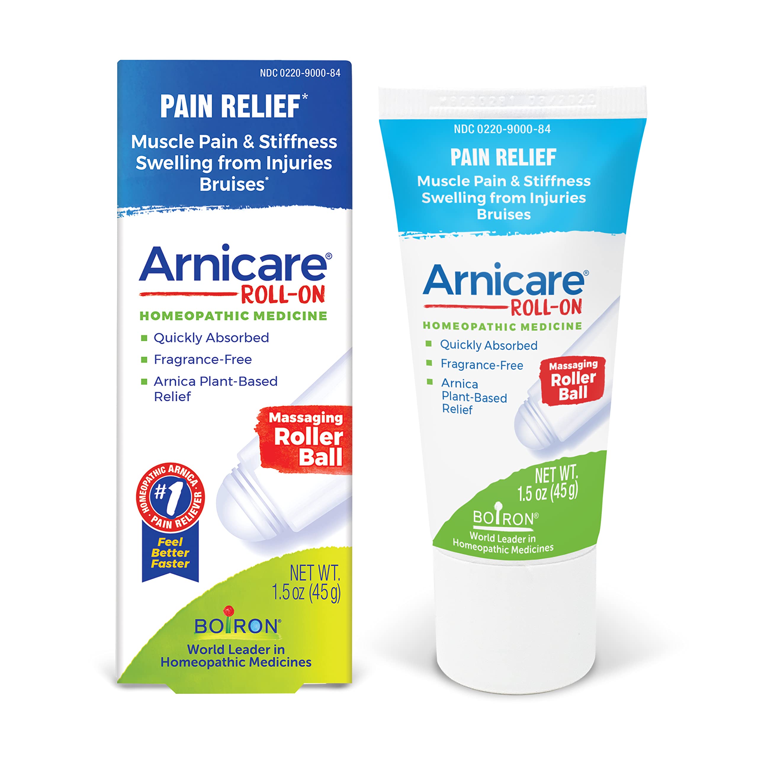 Boiron Arnicare Roll-On Gel sur les bleus, soulage rapidement la douleur localisée.