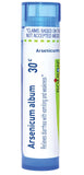 Boiron Arsenicum Album 30C — tube prêt à emporter, perles faciles à transporter.