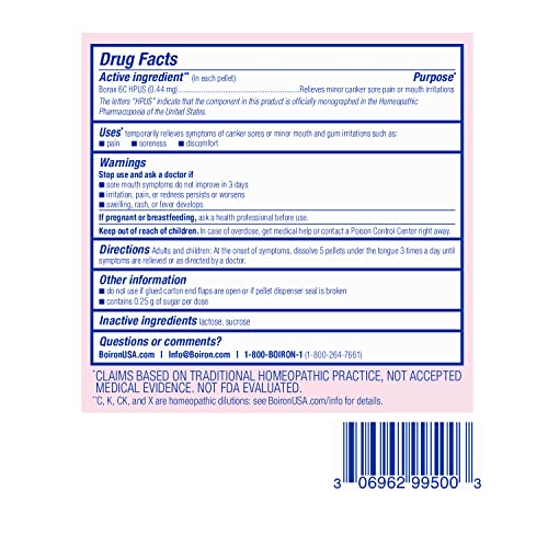 Boiron Borax 6C pellets offre une solution pratique et ciblée.