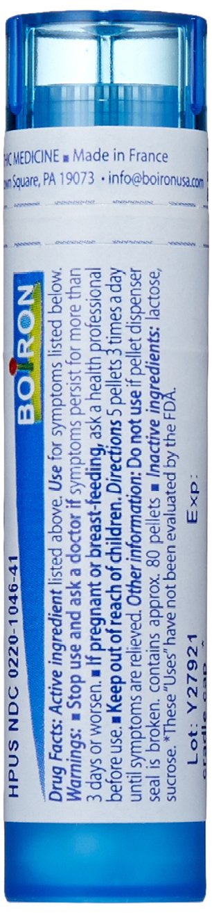 Calcarea Carbonica 30C granules en gros plan, qualité française.