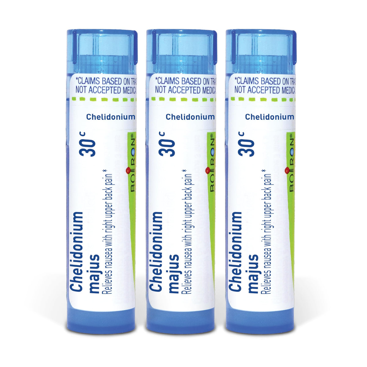 Boiron Chelidonium Majus 30C pellets en tube, format pratique pour usage quotidien.