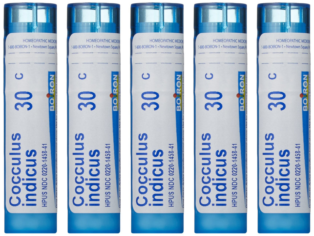Boiron Cocculus Indicus 30C — bouteille etui: solution naturelle contre le mal des transports.