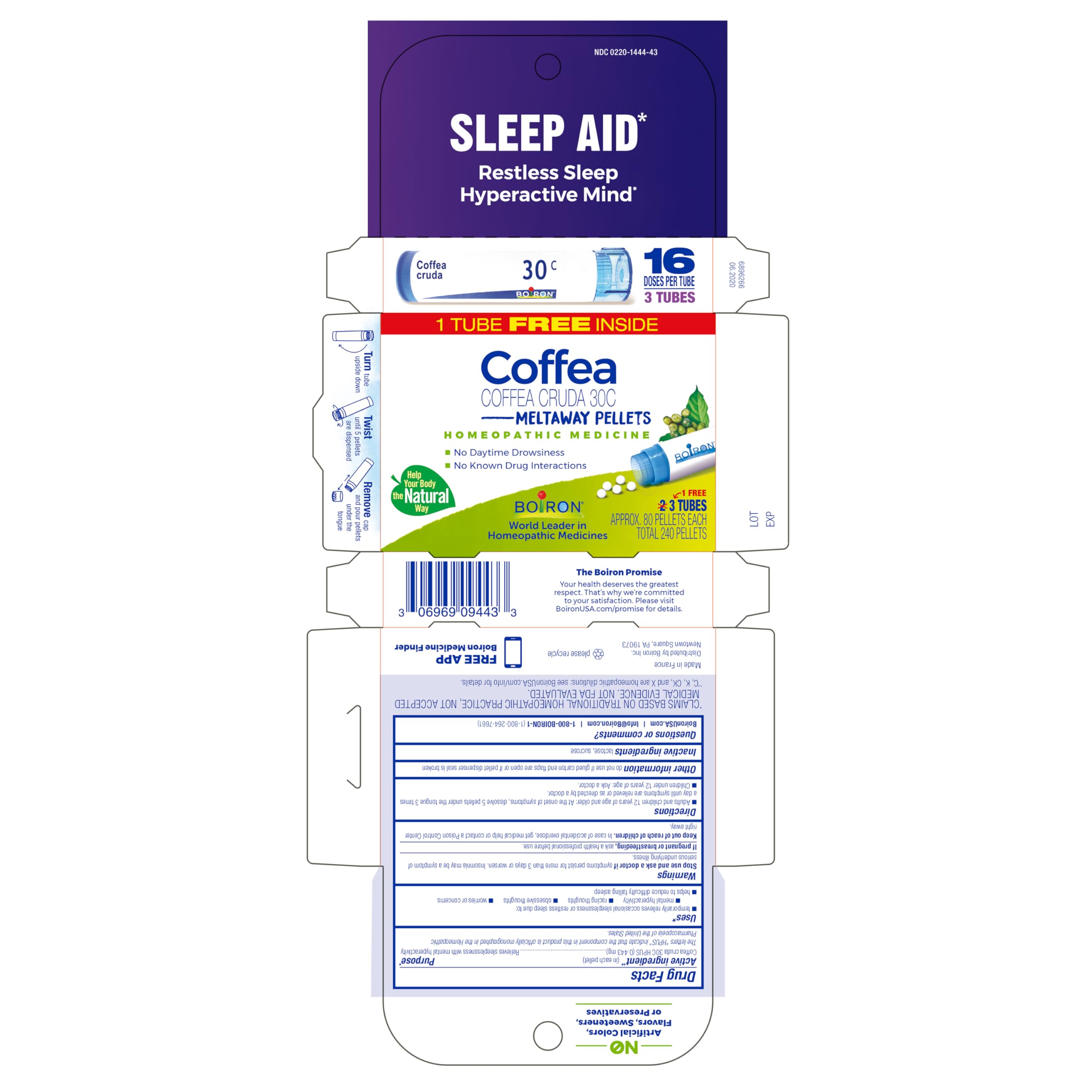 Boiron Coffea Cruda 30C, référence de confiance