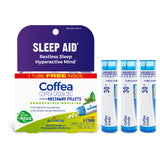 Boiron Coffea Cruda 30C granules, usage sous la langue pour un sommeil plus serein.