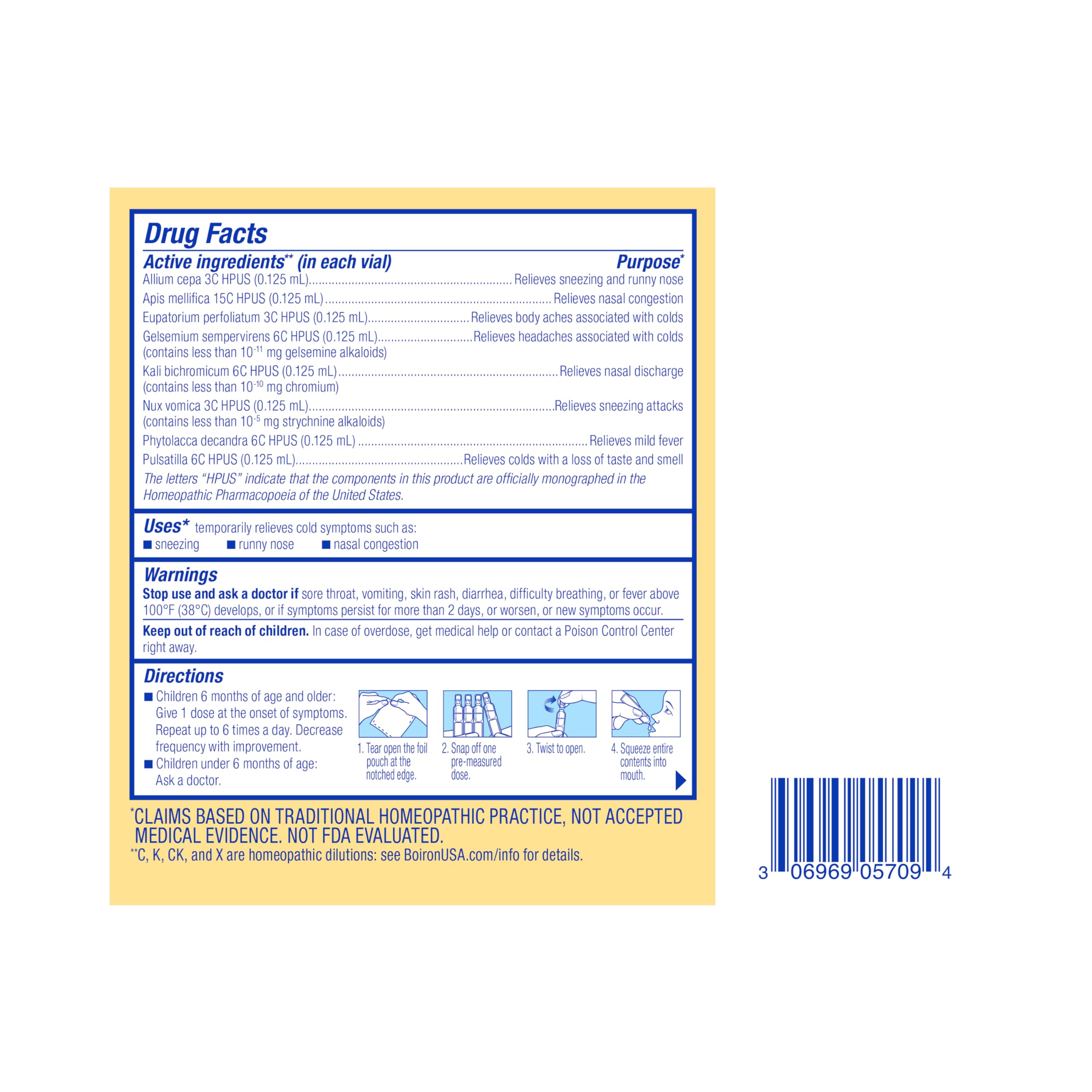 Boiron ColdCalm Baby – expertise de plus de 90 ans et fiabilité