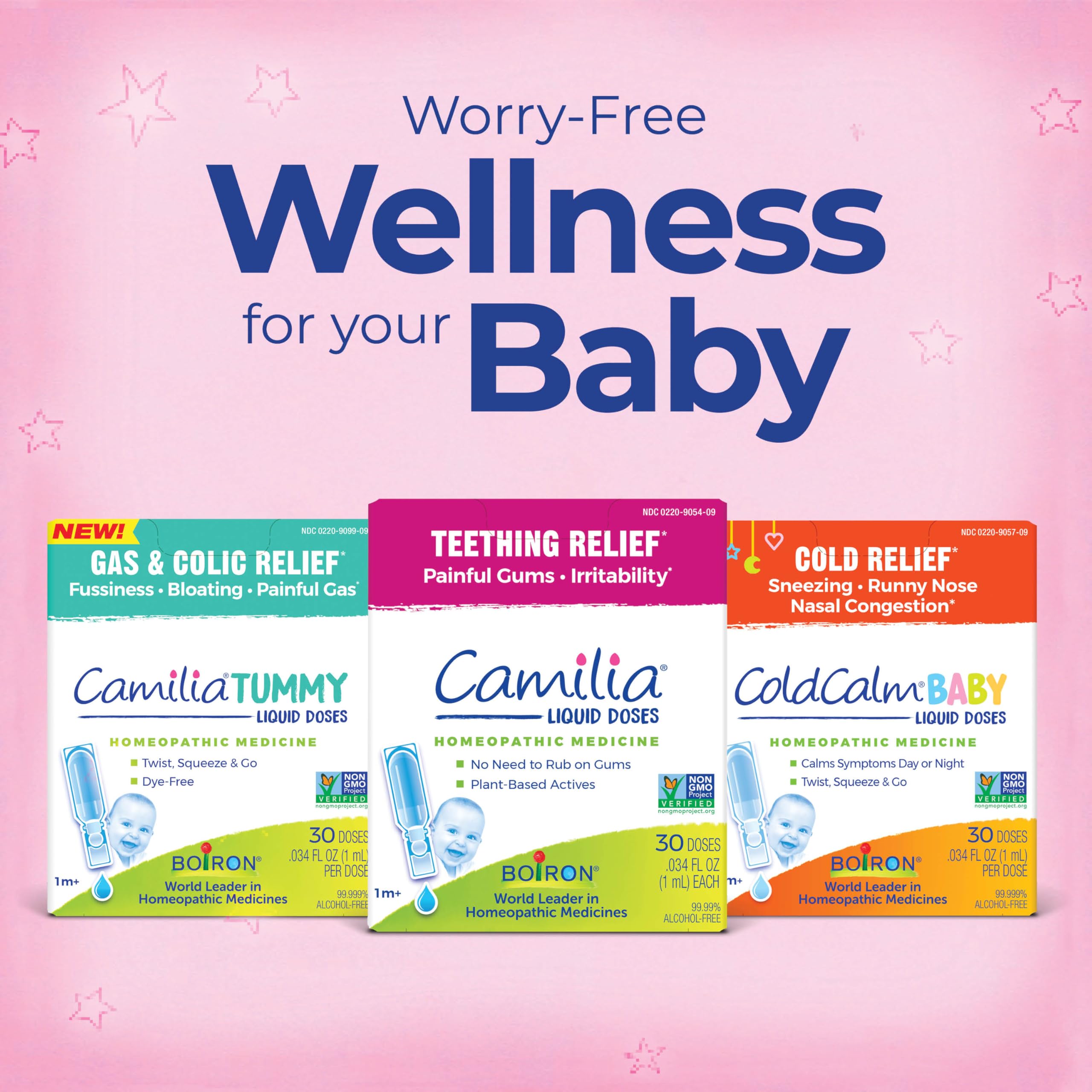 Boiron ColdCalm Baby – sans OGM, sans colorants ni édulcorants