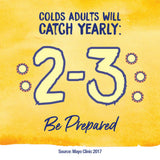 Boiron ColdCalm boîte de 60 comprimés faciles à prendre.