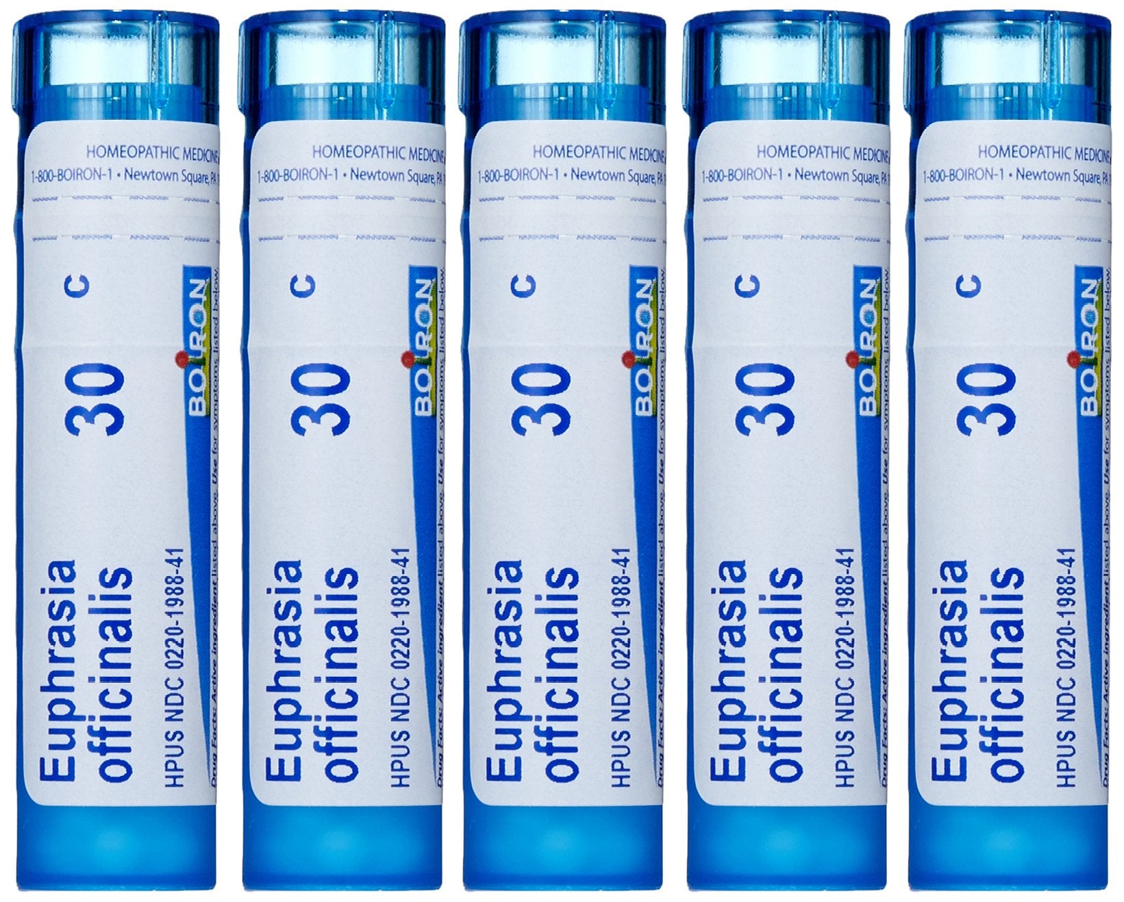 Boiron Euphrasia Officinalis pellets qui se dissolvent rapidement, usage pratique.