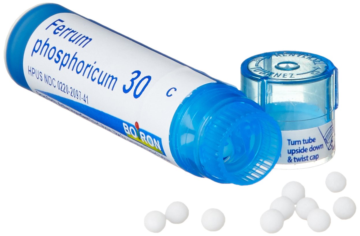 Unités de dosage faciles à prendre, Boiron Ferrum Phosphoricum 30C.