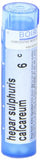 Boiron Hepar Sulphuris Calcareum 6C – sans somnolence pour usage diurne.