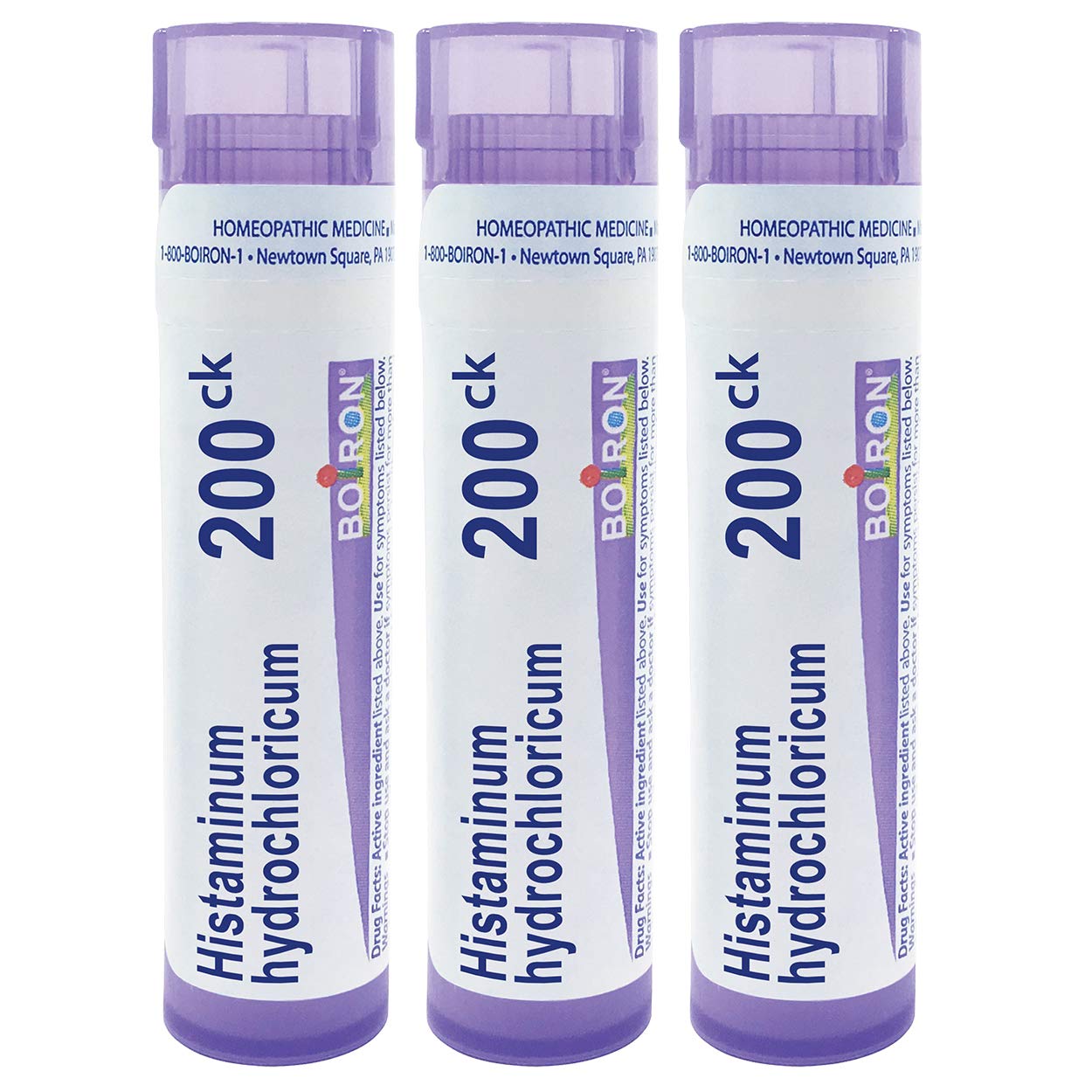 Boiron Histaminum 200CK pellets emballage triple pratique pour domicile.