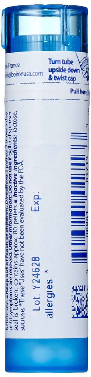 Boiron Histaminum Hydrochloricum 30C, étui, format pratique pour la maison et le voyage.