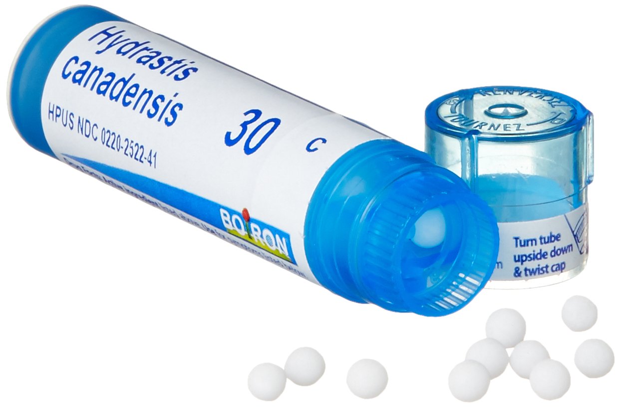 Boiron Hydratis Canadensis : emballage soigné facilitant le stockage domestique.