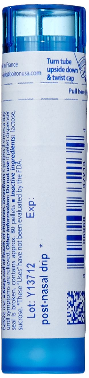 Boiron Hydratis Canadensis : tube de 80 pellets, format portable pour voyage.