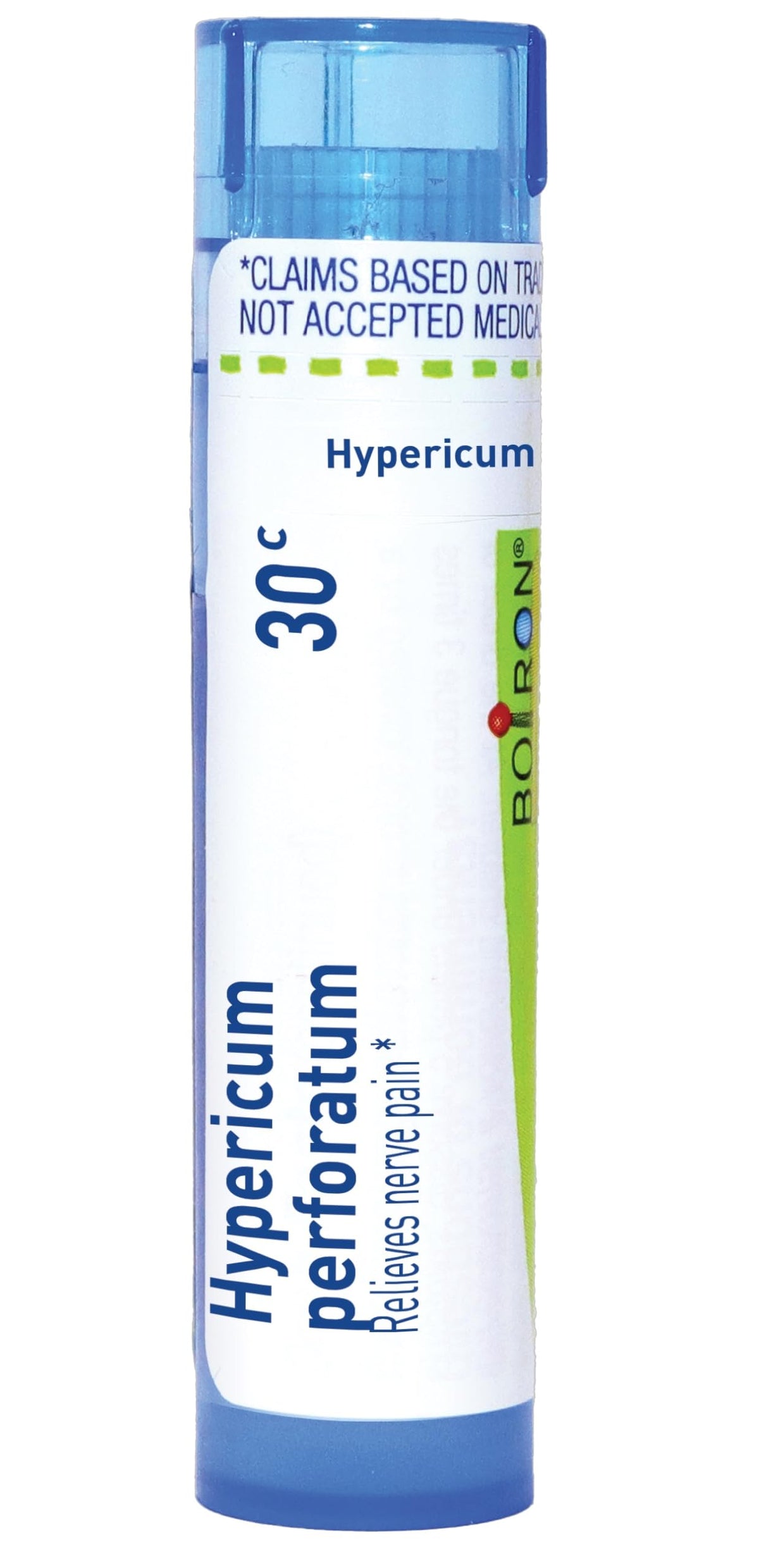 Boiron Hypericum perforatum, tube doseur, 80 granules, pratique en déplacement.