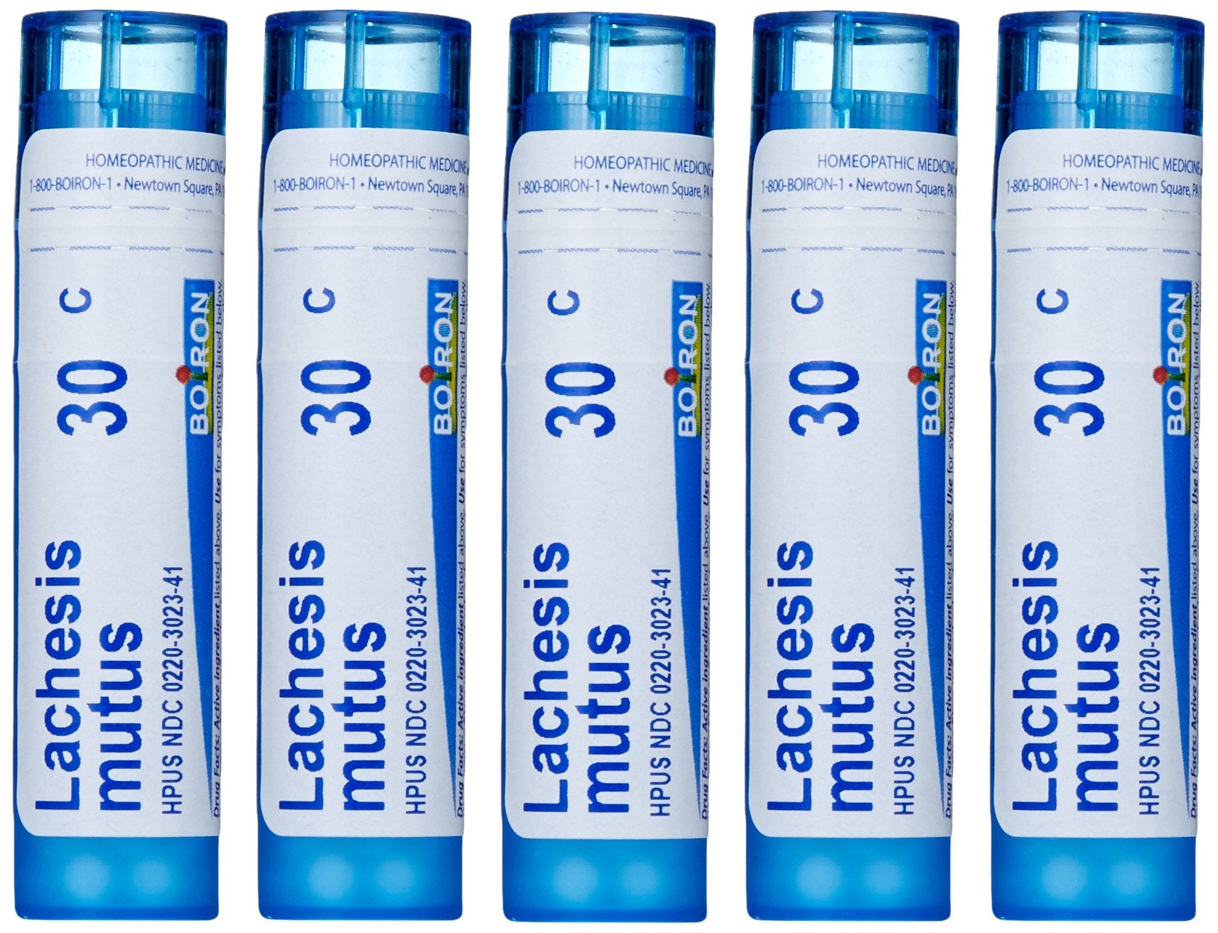 Boiron Lachesis Mutus 30C – paquet de granules pratique pour les bouffées de chaleur