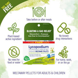 Pack triple tubes Boiron Lycopodium Clavatum 30C pour mobilité.