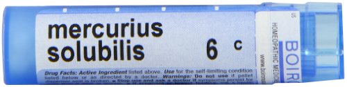 Mercurius Solubilis 6C, premiers signes, soulagement potentiel du mal de gorge