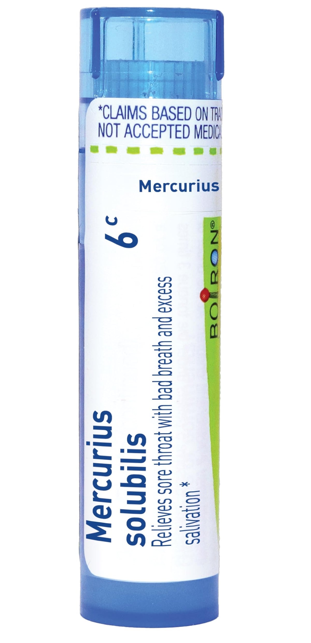Boiron Mercurius Solubilis boîte et pellets faciles à transporter