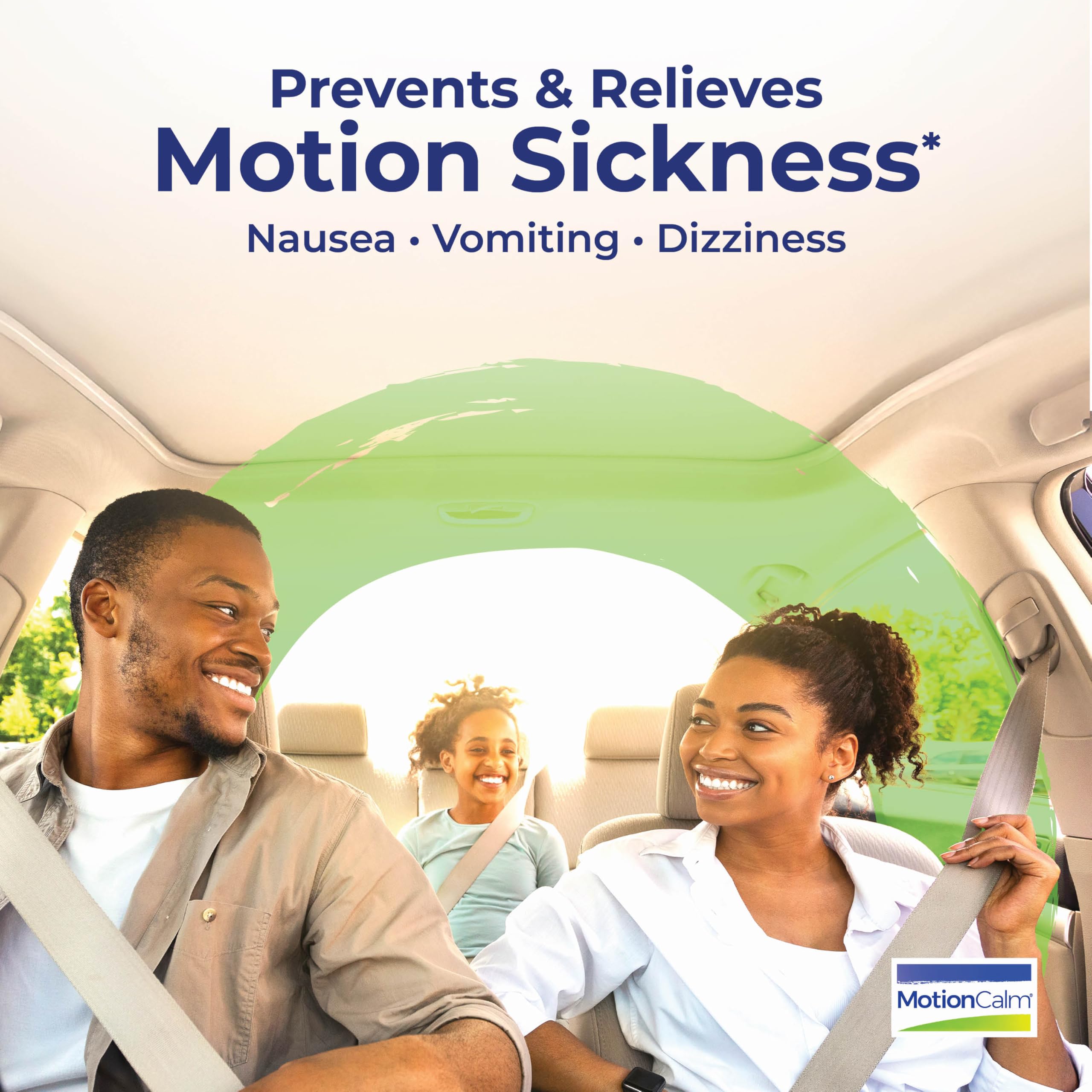 Boiron MotionCalm, dissolution immédiate en bouche sans eau, pratique en déplacement.