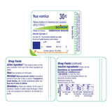 Boiron Nux Vomica 30C pellets goût neutre et prise discrète.