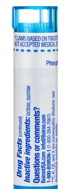 Boiron Phosphore 30C convient aux adultes et enfants, pratique au quotidien.