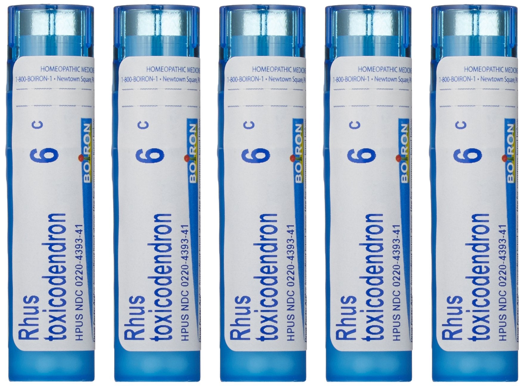 Boiron Rhus Toxicodendron 6C – tubes de perles, soulagement possible des douleurs articulaires