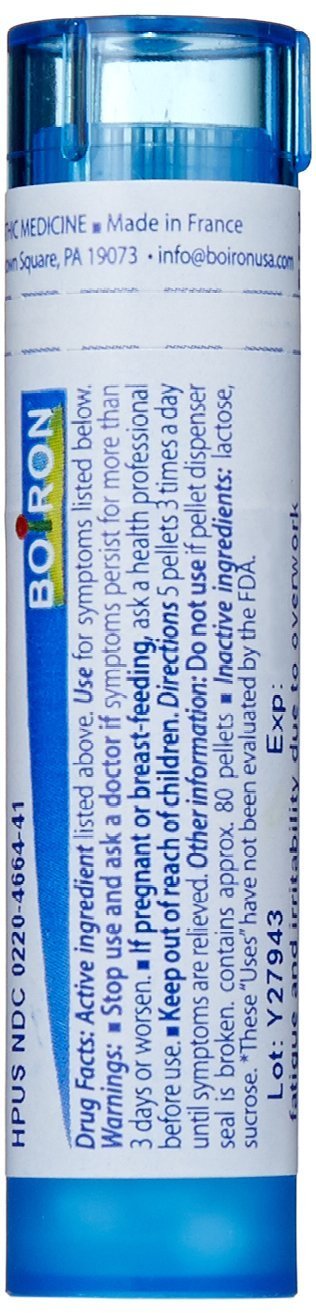 Boiron Silicea 30C pellets — format compact pour les déplacements.