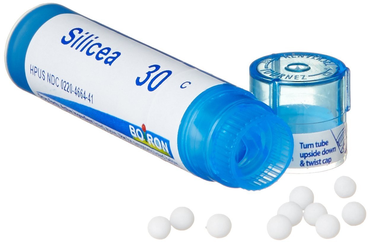 Boiron Silicea pellets – utilisation simple à domicile et en voyage.