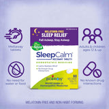 SleepCalm sans mélatonine, option naturelle pour l’endormissement occasionnel