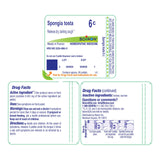 Emballage recyclable et pratique, Spongia Tosta Boiron.