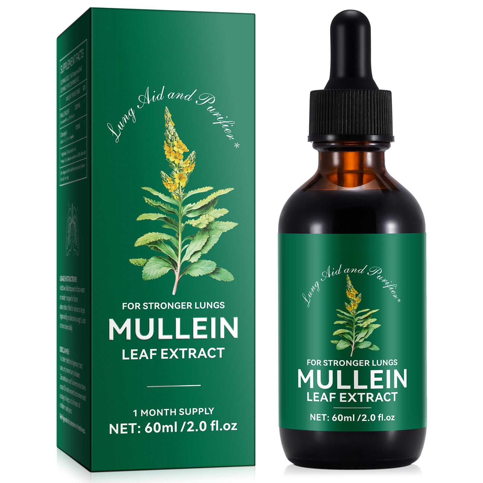 Gouttes BOIUOITI Molène purifiant les poumons pour une respiration plus libre.