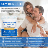 Gélules BOIUOITI magnésium 8-en-1 - texture douce et absorption optimale.