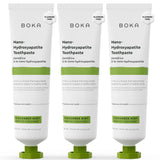Boka dentifrice nano-hydroxyapatite pour dents sensibles, application quotidienne