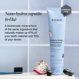 Boka nano-hydroxyapatite: formulation douce pour l'émail des jeunes dents.