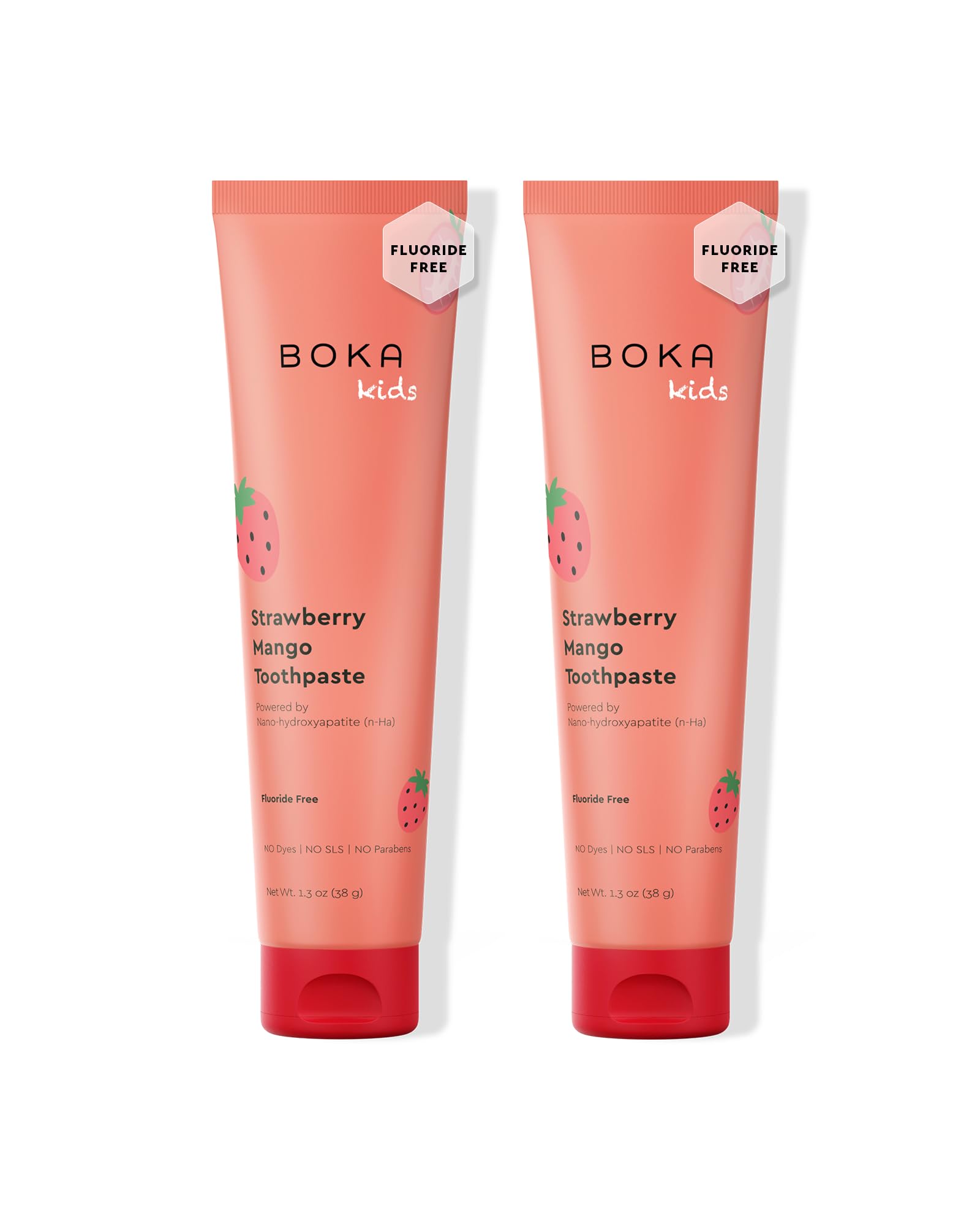 Boka NHA Fraise Mangue - tube: dentifrice doux pour enfants.