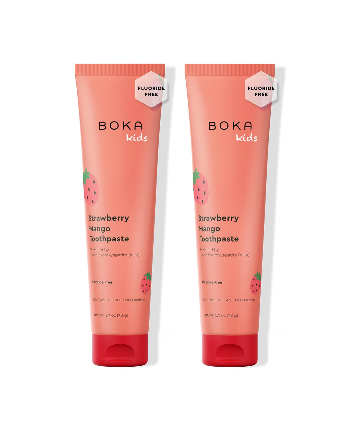 Boka NHA Fraise Mangue - tube: dentifrice doux pour enfants.