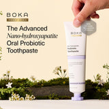 Boka dentifrice-probiotiques—équilibre du microbiome buccal avec Dental-Lac.