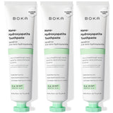 Dentifrice Boka sans fluorure Elamint en tube, soin doux pour dents sensibles